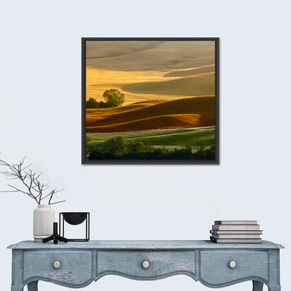 Golden Hills of Tuscany Wall Art