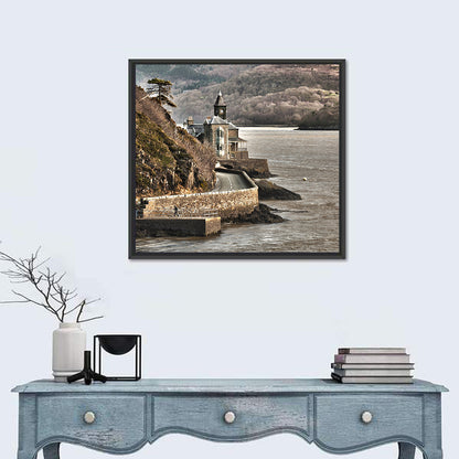 Barmouth Clock Tower Coastal View Wall Art