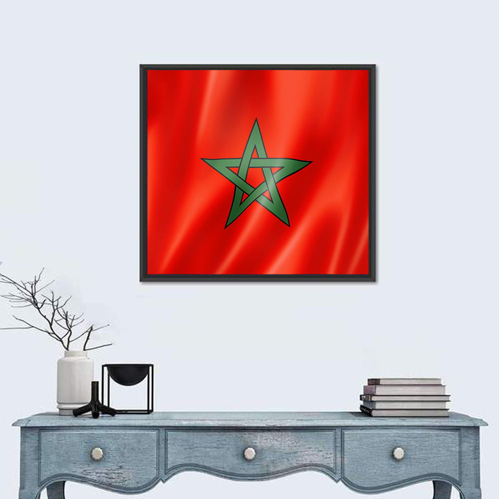 Flag Of Morocco Wall Art