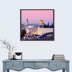 Dome of the Rock and Western , Jerusalem Wall Art