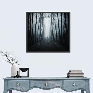 Strange Dark Forest Wall Art