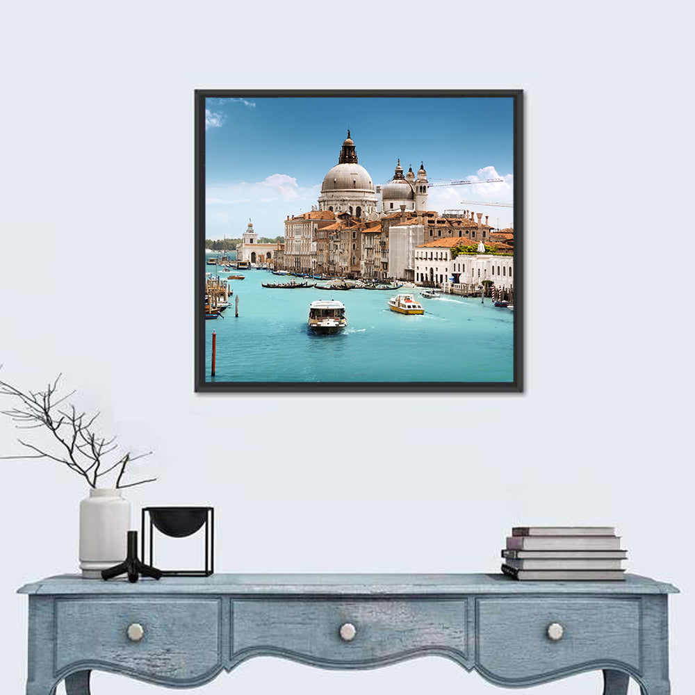 Grand Canal, Santa Maria Della Salute Wall Art