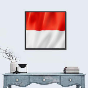 Flag Of Indonesia Wall Art