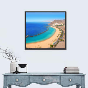 Beach Las Teresitas At Canary Islands Wall Art