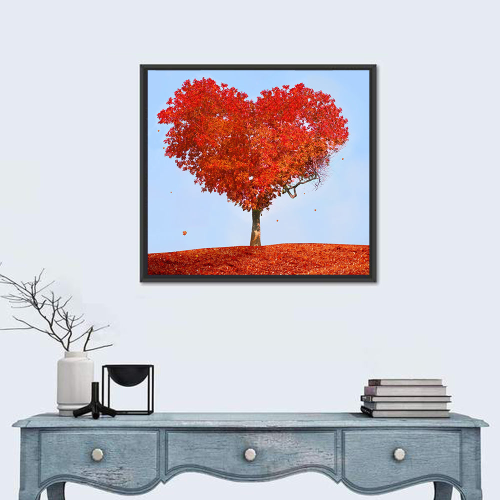 Heart Shaped Tree Wall Art