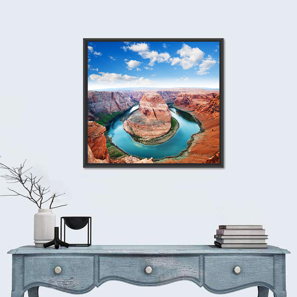 Horseshoe Bend Aerial, Page Arizona Wall Art