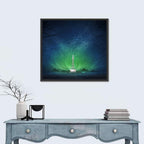 Minar-e-pakistan Aurora Night Wall Art