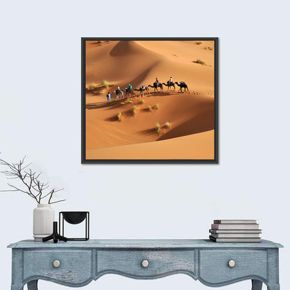 Morocco Sahara Caravan Wall Art