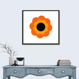 Sunflower Abstract Wall Art