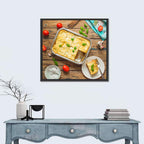 Rustic Homemade Lasagna Wall Art