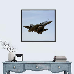 Mirage Fighter Jet Plane Wall Art