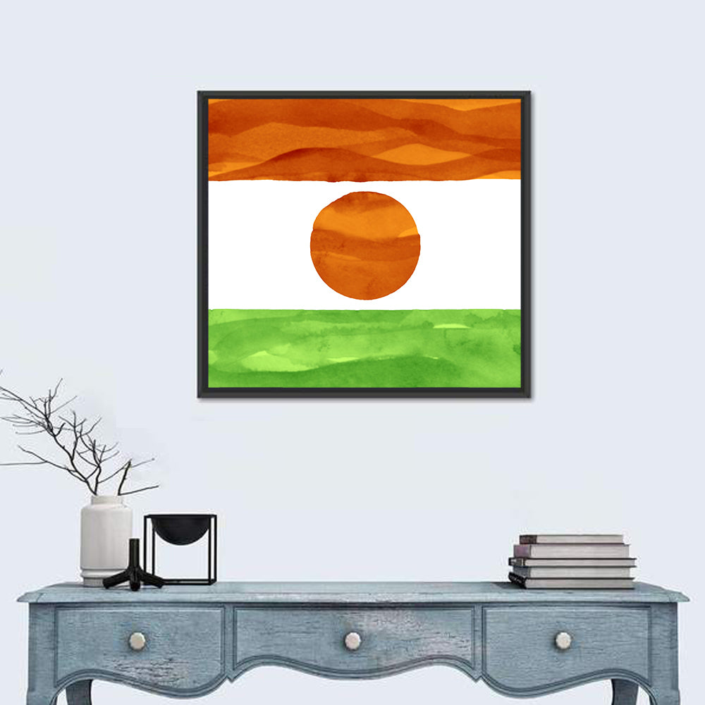 Flag Of Niger Wall Art