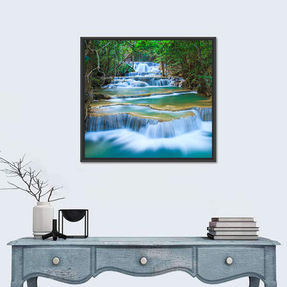 Kanchanaburi Multi-tiered Waterfall Wall Art