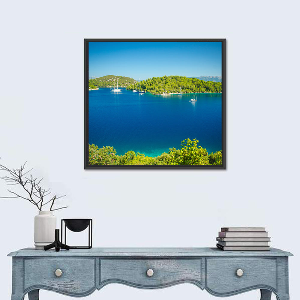 Mljet Coastline Croatia Wall Art