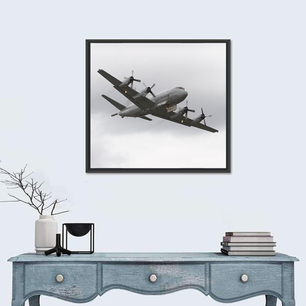 Turboprop Maritime Patrol Aircraft Wall Art