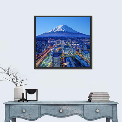 Mt Fuji & Yokohama Wall Art