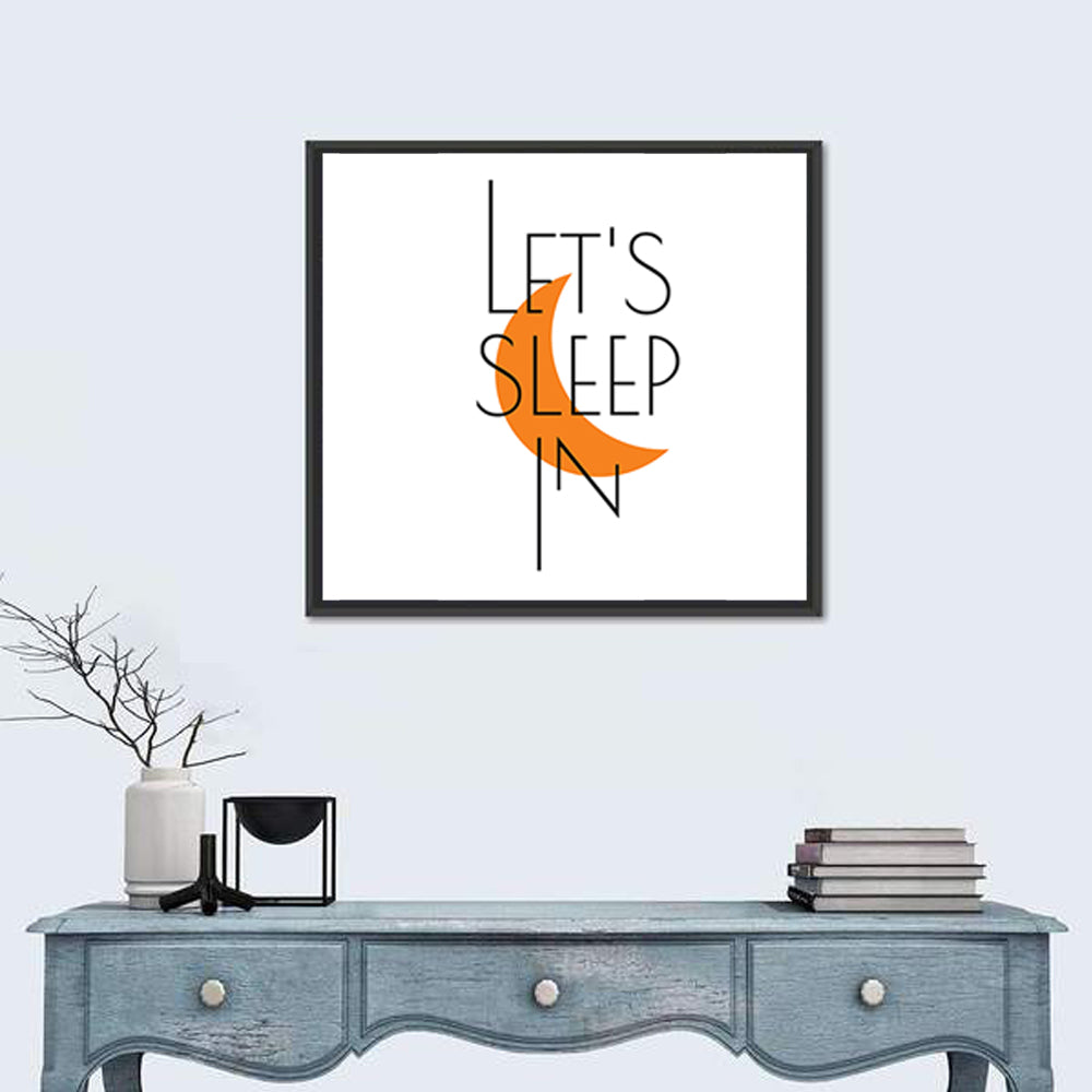 Inspirational Quote "Let`s Step In" Wall Art