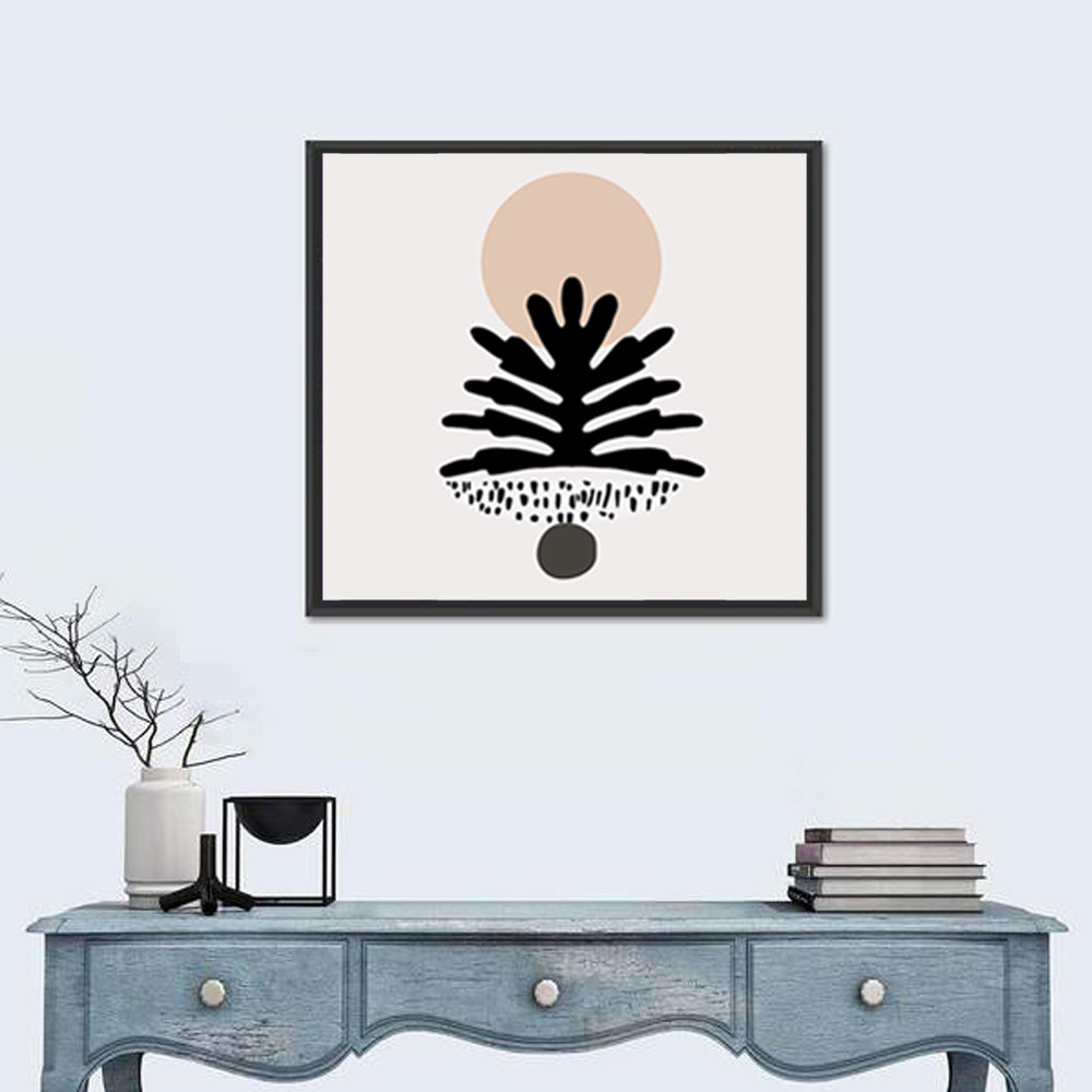 Textured Tropical Tree Wall Art