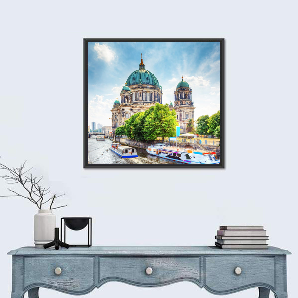 Berlin Cathedral River View Wall Art