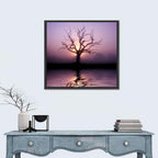 Bare Tree at Dawn Wall Art