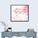 Japanese Cherry Blossom Tree Wall Art