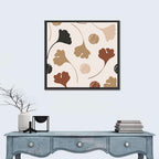 Autumn Ginkgo Pattern Wall Art