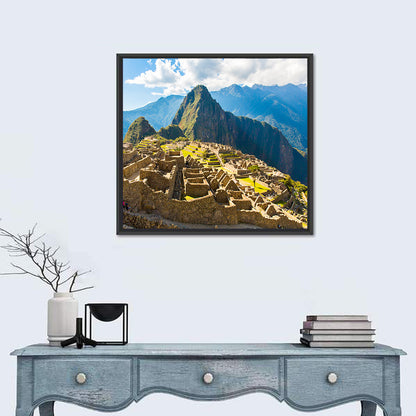 Terraced Ruins of Machu Picchu Wall Art