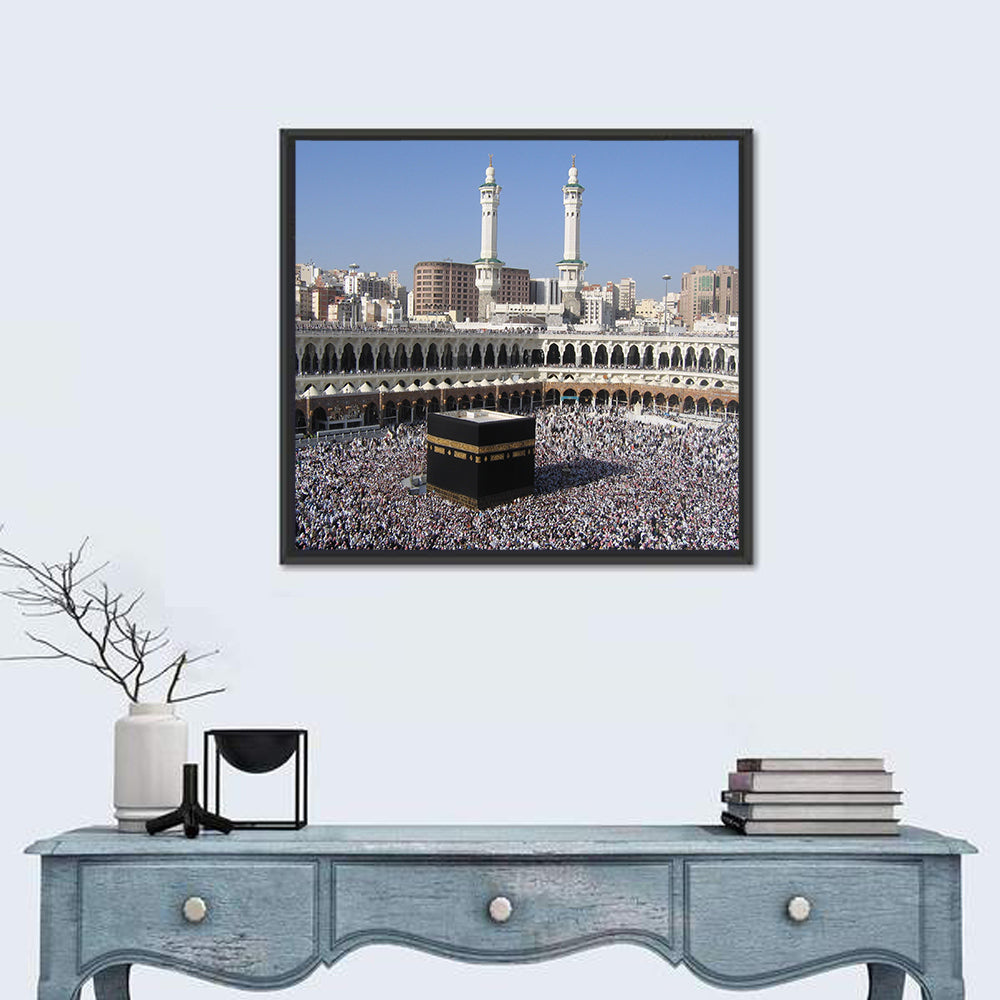 Kaaba at Masjid Al-haram Wall Art