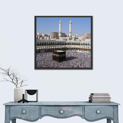 Kaaba at Masjid Al-haram Wall Art