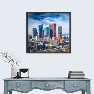 Los Angeles Downtown Cityscape Wall Art