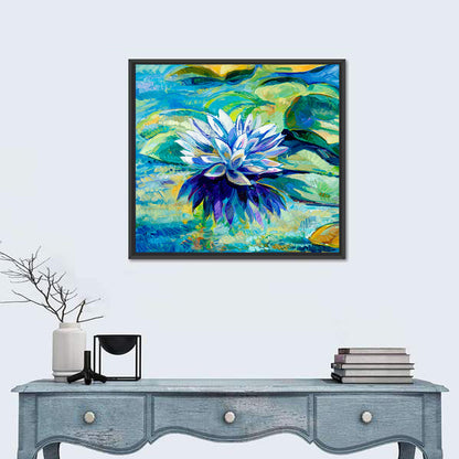 Impressionist Water Lily Study Wall Art