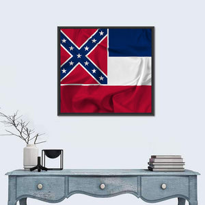 Flag Of Mississippi State Wall Art