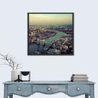 Aerial View of Tower Bridge Wall Art
