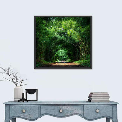 Bamboo Road in Kyoto Wall Art