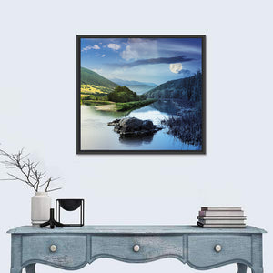 Mountain River Wall Art