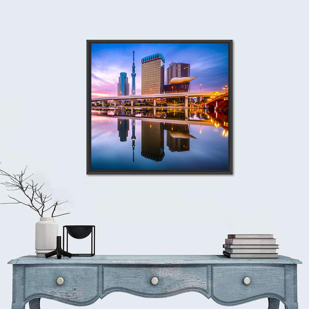 Tokyo Skyline at Dawn Wall Art