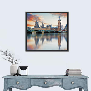 Big Ben & Houses Of Parliament UK Wall Art