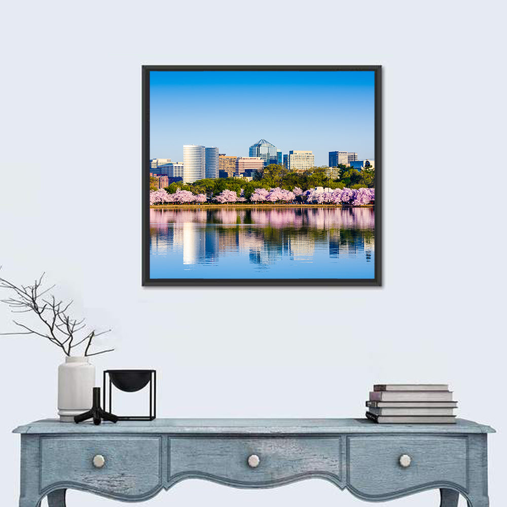 Tidal Basin In Washington Wall Art