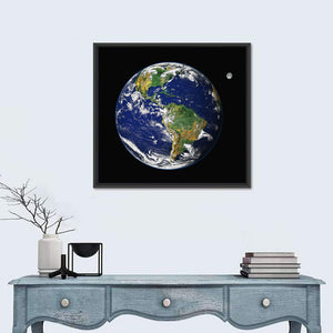 America From Space Wall Art