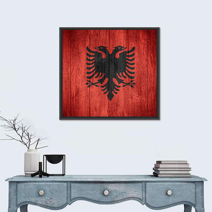 Flag Of Albania Wall Art