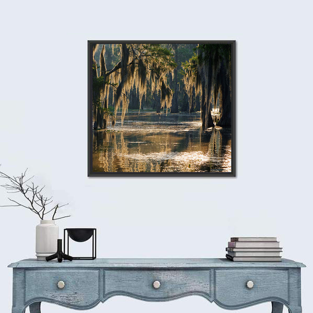 Spanish Moss in Louisiana Bayou Wall Art