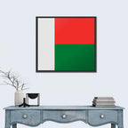 Madagascar Flag Wall Art