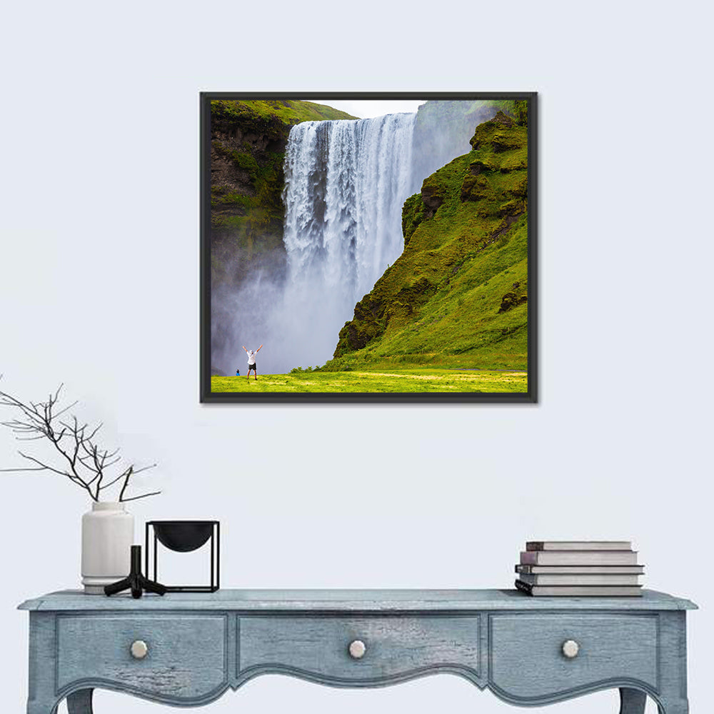 Skogafoss Waterfall Iceland Wall Art