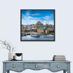 Istanbul Skyline with Suleymaniye Mosque Wall Art
