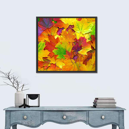 Colorful Autumn Leaves Wall Art
