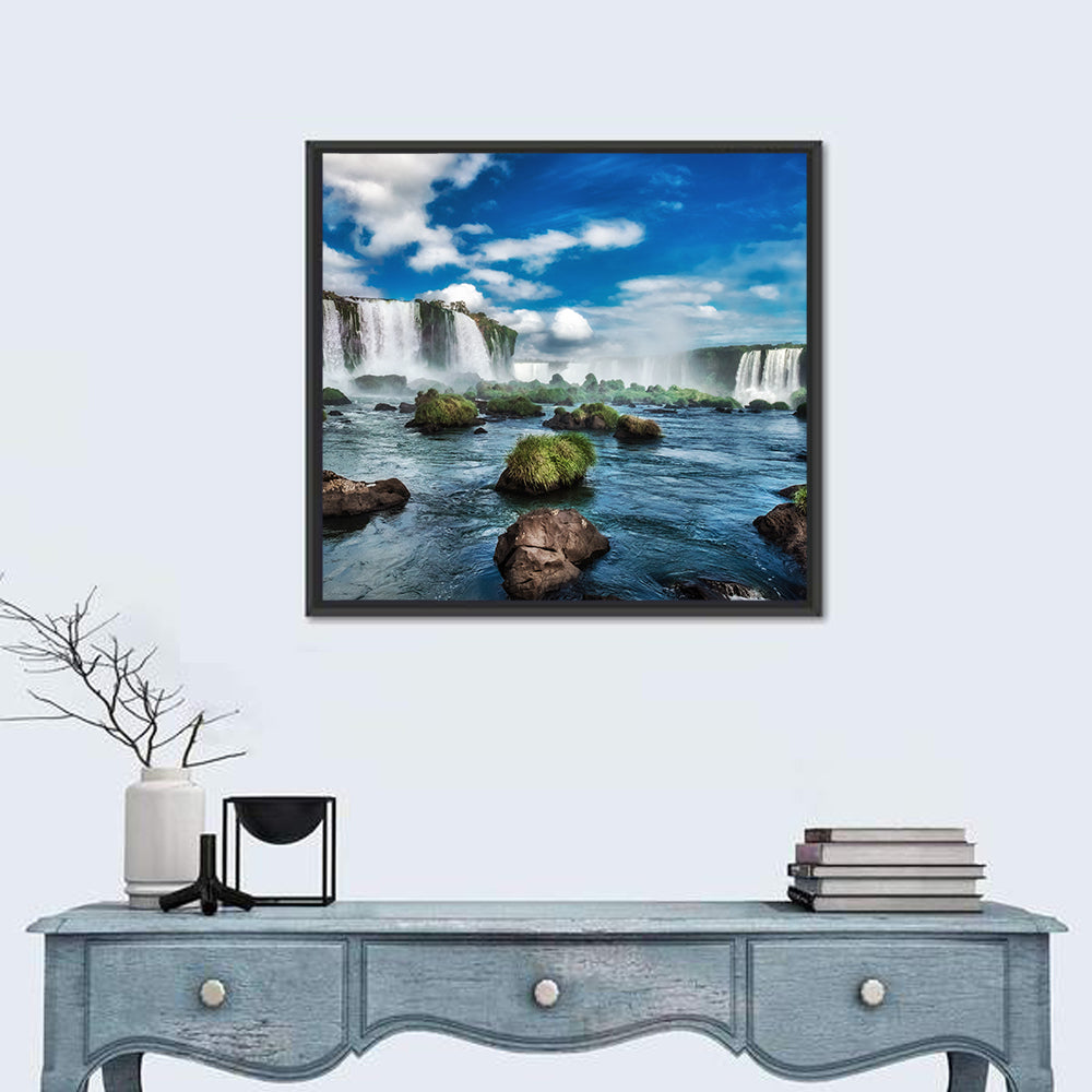 Iguacu Falls In Brazil Wall Art