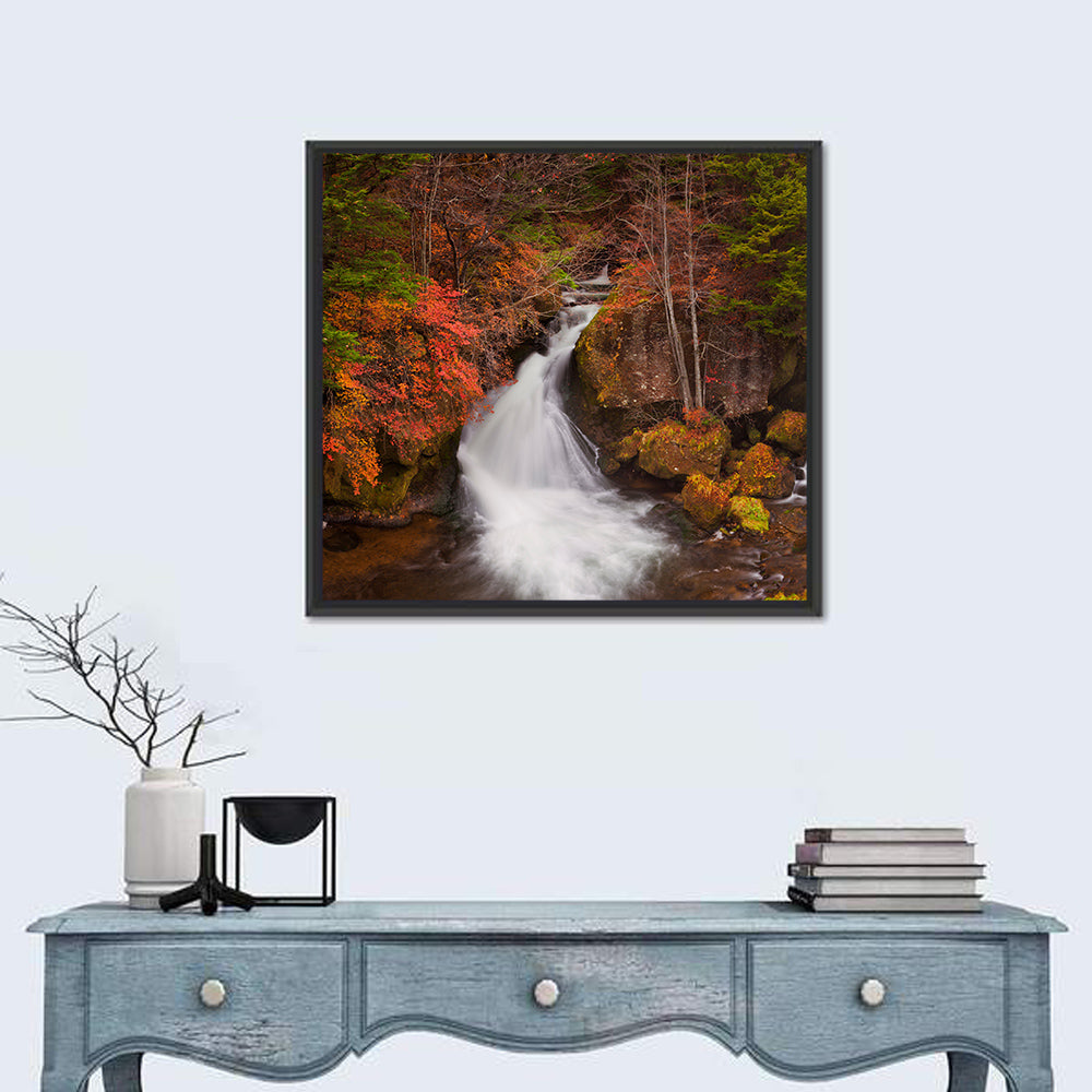 Ryuzu Falls, Nikko Japan Wall Art