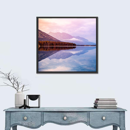 Leigh Lake In Wyoming Wall Art