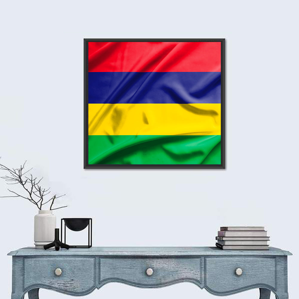 Mauritius National Flag Wall Art