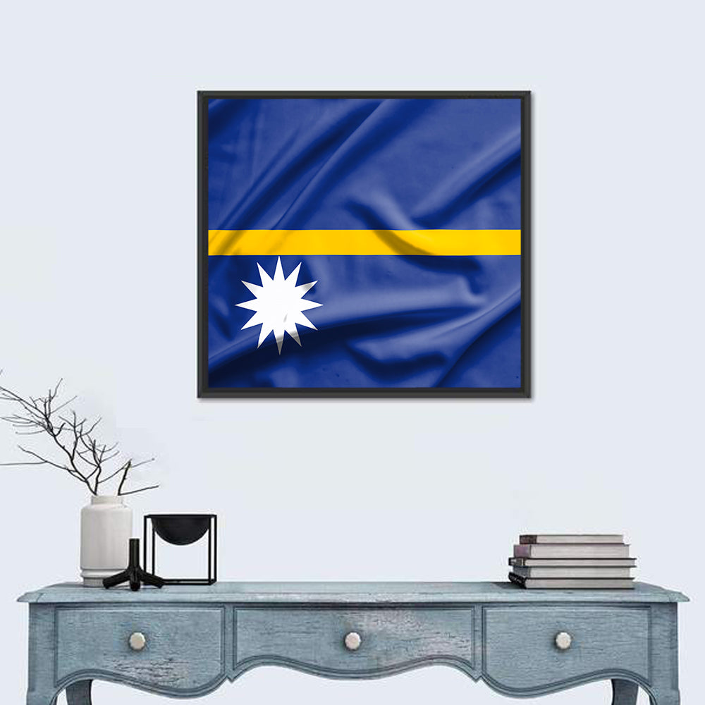 Flag of Nauru Wall Art